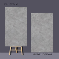 Carreaux de céramique en porcelaine, grand format 60x120, aspect marbre, mat, antidérapant, gris ciment, antique, porcelanato