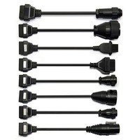 Juego de Cables 8 en 1 para Camiones, Adaptador OBD2 Multidiag TCS 150e CDP, Cable de Herramienta de Diagnóstico Completo