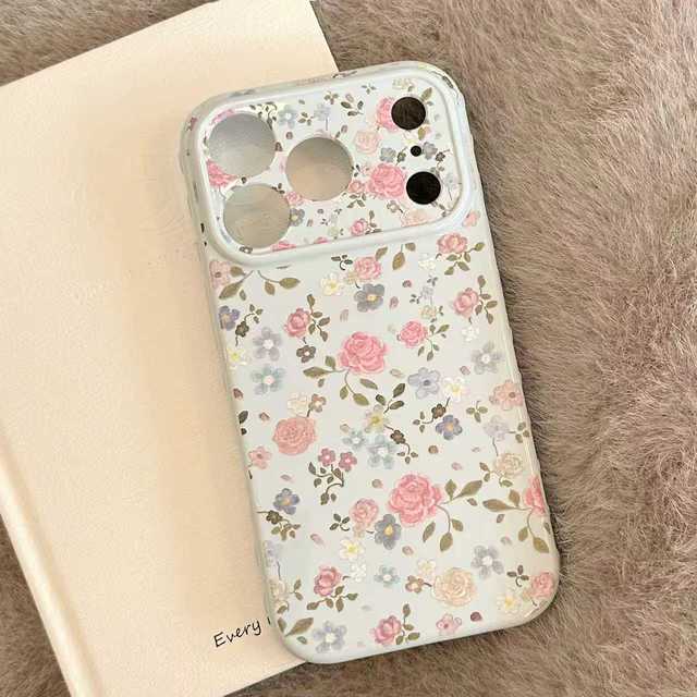 Vintage Rose for iPhone 17 Pro Max Case for iPhone 16/15 Shockproof Gentle and Elegant Soft Protective Cover for iPhone 14/13