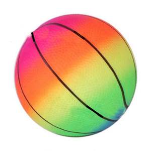 Ballon de plage gonflable en PVC coloré, 15 cm, rebondissant, arc-en-ciel, pour enfants, volley-ball, football, jouet sportif - Product Image 6