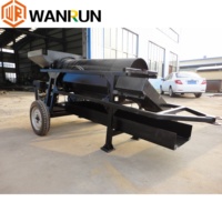 Machine à trommel mobile à haute efficacité Wanrun pour un transport facile et une exploitation aurifère efficace