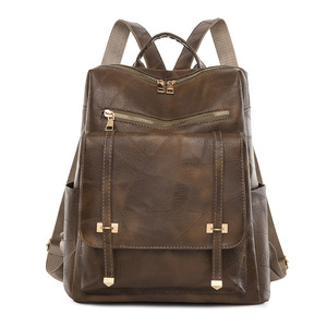 <span class=keywords><strong>Sac</strong></span> <span class=keywords><strong>à</strong></span> <span class=keywords><strong>dos</strong></span> <span class=keywords><strong>convertible</strong></span> de voyage pour <span class=keywords><strong>femme</strong></span>, style vintage, en cuir de luxe, <span class=keywords><strong>sac</strong></span> <span class=keywords><strong>à</strong></span> <span class=keywords><strong>dos</strong></span> scolaire pour <span class=keywords><strong>femme</strong></span> - Product Image 2