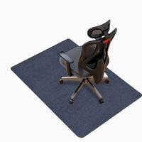 Tapis de chaise YIDIHO en PVC pour bureau et jeux, 120x90cm, fin, antidérapant, insonorisant, auto-adhésif, lavable, pour sols durs