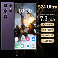 Teléfono Inteligente 4G con Huella Dactilar, Pantalla Táctil, Carga Rápida, Doble SIM, Desbloqueado, Económico, para Juegos