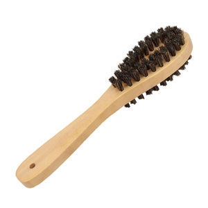 Cepillo de cerdas de jabalí de madera maciza Yinste para eliminar pelusas de la ropa - Product Image 5