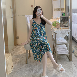 Vendita Diretta: Sexy Camicia da <span class=keywords><strong>Notte</strong></span> Estiva in Raso di Seta, Abbigliamento da <span class=keywords><strong>Notte</strong></span> per Donne, Pigiama, Vestito per Dormire - Product Image 4