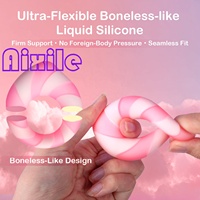 APP-gesteuerter Vibrations-Penisring mit Erektionsstimulator aus Flüssigsilikon, Weicher Penisring-Vibrator für Paare, Männliches Erwachsenen-Sexspielzeug