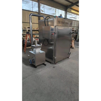 Fumoir industriel automatique pour poisson 100-1000 kg, four à saucisses électrique, armoire de fumage pour viande