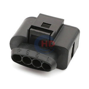 ขั้วต่อปลั๊กคอยล์จุดระเบิดเครื่องยนต์ไฟฟ้ากันน้ำ4ขา1J0973724/638245-1ชุดสายไฟสำหรับรถยนต์ VW - Product Image 3