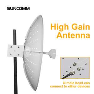 새로운 선콤 AN-Q90 멀티밴드 셀룰러 안테나 4G 5G 1710-4200MHz 27dBi MIMO 접시 야외용 포물선 통신 안테나 - Product Image 4