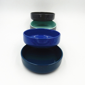 De alta calidad de cerámica <span class=keywords><strong>verde</strong></span> Pet al por mayor/alimentación de gato de cerámica plato de mascotas - Product Image 6