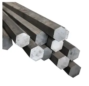 Barre en acier dessin à froid hexagonale, acier S20c S45c Ss400