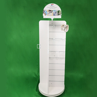 Centroyal CR-041 Présentoir à bijoux rotatif en métal sur mesure, avec revêtement en poudre, pour usage commercial