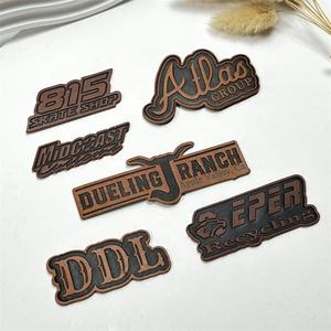 بيع بالجملة ملصقات جلد صناعي بسعر المصنع ملابس مخصصة قابلة للغسل ملابس إصلاح حقيقي جينز - Product Image 1