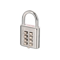 Échantillons gratuits de l'usine en stock serrure à bagages candado cadenas à combinaison en alliage de zinc