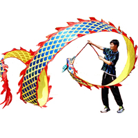 Rubans de fitness colorés, ruban de danse du dragon chinois avec estampage à chaud