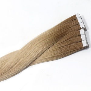 Extensiones de Cabello Adhesivas Moresoo Brasileñas Marrón Oscuro, Doble Trama a Máquina, 18 Pulgadas, Remy Liso, Añade Longitud y Volumen, 20 Piezas, 50g - Product Image 6