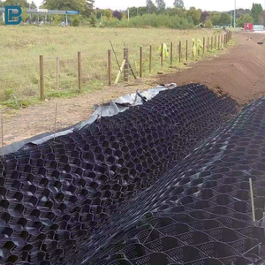 Astm Standard HDPE Geocell Geo Cell Route Grille Gravier Nid d'abeille Gravier Allée Autoroute Chemin <span class=keywords><strong>de</strong></span> fer Geocell <span class=keywords><strong>Pente</strong></span> <span class=keywords><strong>Mur</strong></span> <span class=keywords><strong>de</strong></span> retenue - Product Image 3
