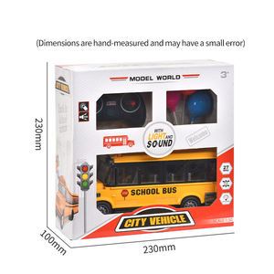 Oferta Especial: Autobús Escolar/Ambulancia RC de Simulación 1:30 con Luz, Modelo de Coche de Control Remoto de 4 Canales y 27Mhz, Regalo para Niños - Product Image 6