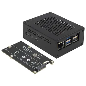 Tarjeta X1002 PCIe a NVMe con Carcasa Metálica P580 para Raspberry <span class=keywords><strong>Pi</strong></span> 5 - Product Image 1