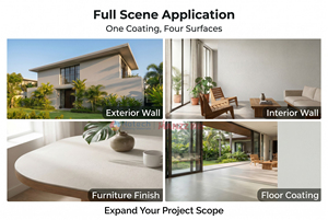 Revestimiento <span class=keywords><strong>de</strong></span> Pared Exterior Decorativo con Textura <span class=keywords><strong>de</strong></span> Piedra Natural MANZZ Marra, Revestimiento <span class=keywords><strong>de</strong></span> Pintura Arquitectónica Resistente a la Intemperie - Product Image 2