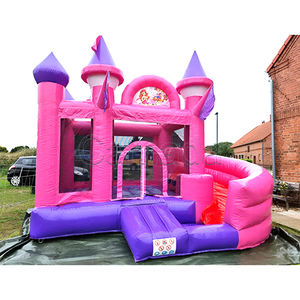 Château gonflable Mickey et <span class=keywords><strong>Minnie</strong></span> Mouse / Château gonflable pour enfants avec toboggan, <span class=keywords><strong>jeu</strong></span> d'intérieur et d'extérieur - Product Image 5