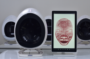 เครื่องวิเคราะห์สภาพผิว 3 กล้อง 48MP ตรวจจับความชื้น สแกนเนอร์ใบหน้า เครื่องวิเคราะห์ผิวสำหรับร้านเสริมสวย - Product Image 4