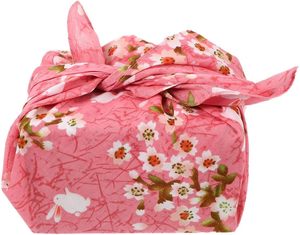 Tissu Furoshiki Japonais <span class=keywords><strong>en</strong></span> Coton Réutilisable pour Emballage Cadeau, Tissu d'Emballage Bento, Tissu de Transport, Tissu d'Emballage Furoshiki de Style Japonais - Product Image 1