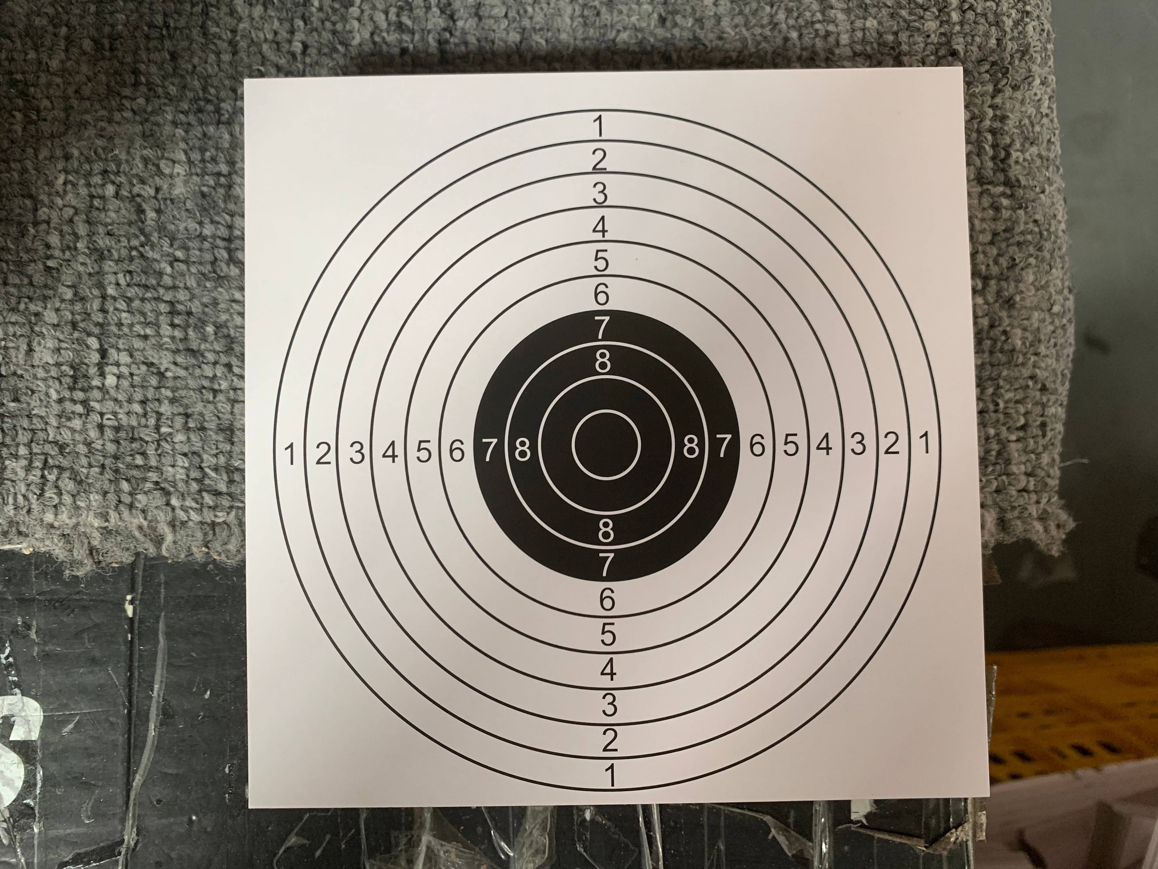 17x17cm Shooting Target Paper Cardboard - 100pcs/bag for Outdoor