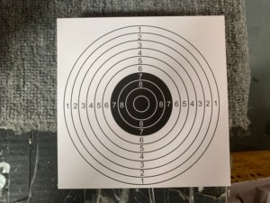 17 * 17cm 100ピース/バッグ屋外撮影ターゲット練習紙段ボールターゲット - Product Image 2