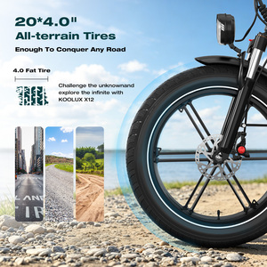 Bicicleta Eléctrica X12 en Stock en la UE, Bicicleta Eléctrica de Montaña de Alta Velocidad con Motor sin Escobillas, Transmisión IP54 Resistente al Agua para Ciclismo al Aire Libre - Product Image 4