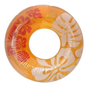 Anneaux gonflables de piscine de tubes de flotteur d'impression de logo de personnalisation colorée transparente pour promotionnel - Product Image 3