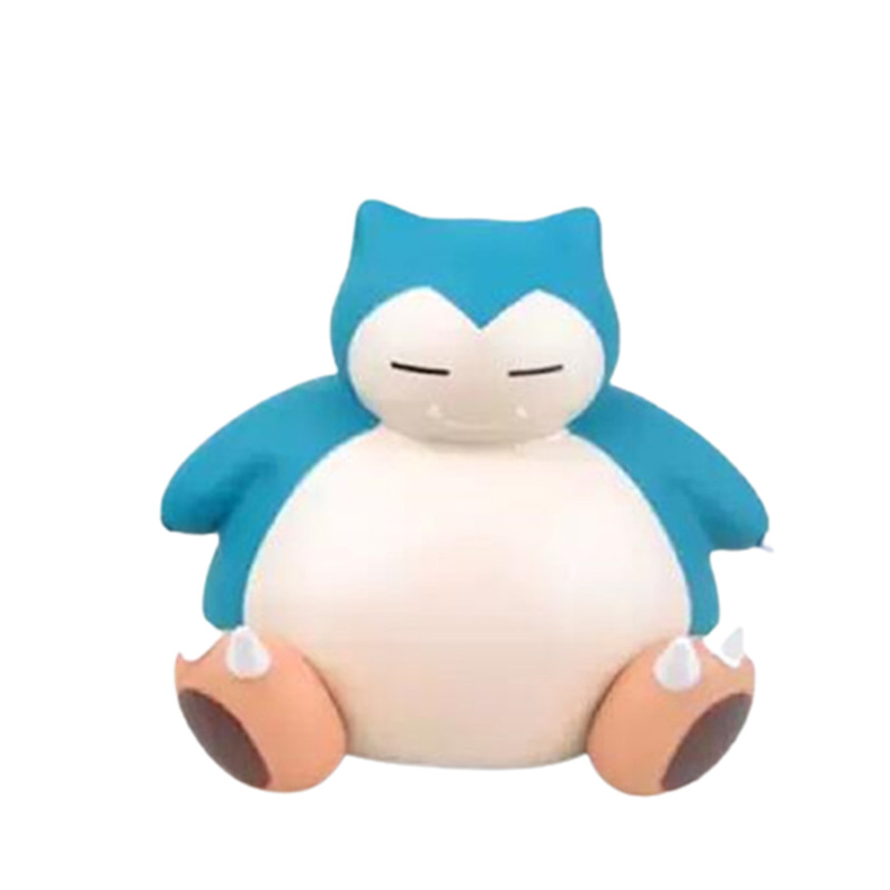 Оптовая продажа, мультяшная пластиковая Копилка Пикачу в форме храпа, детский подарок, украшение для дома, копилка для монет и денег