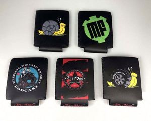 Custom Sublimation Neoprene Insulated Cheap Collapsible Drink Beer Stubby Holder Can Cooler <b>Sleeve</b> Customized Color 3mm Thick - Product Image 5