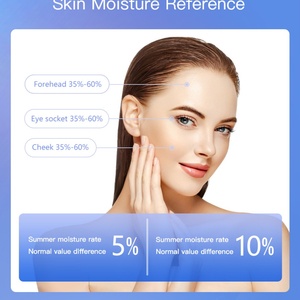 Analyseur de peau rechargeable 2024 pour usage domestique, détecteur de fluorescence, testeur d'hydratation, d'huile et d'élasticité du visage - Product Image 2