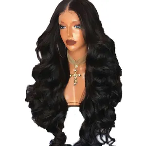 Heat Resistant Synthetic Rose Hair Mesh Wig Long Brown Wavy Gradient Brown Wig Synthetic Hair Wig For Girls Daily Party