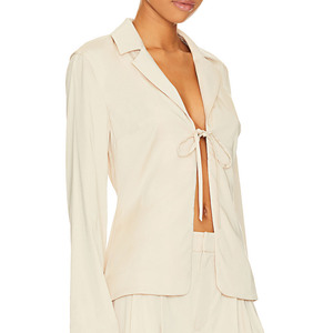 <span class=keywords><strong>2023</strong></span> Les ventes de mode peuvent être personnalisées règles haut de gamme amincissant la chemise pour femmes professionnelles - Product Image 2