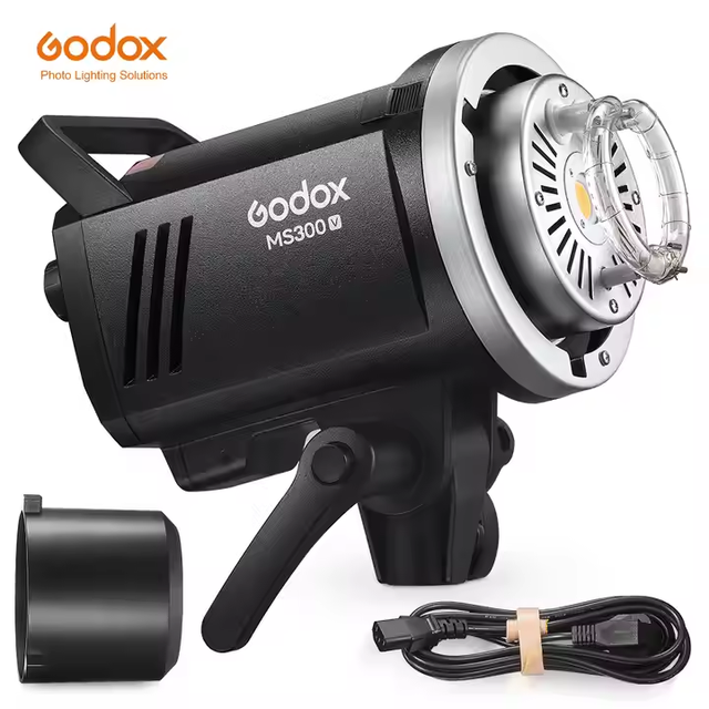 Ms200v Ms300v 2.4g Built-in Wireless Receiver Lightweight Bowens Mount Photography Studio Flash Light