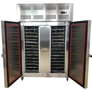 22 bandejas comercial flash congelador rápido máquina de congelación para 700L marisco