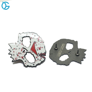 <span class=keywords><strong>La</strong></span> aduana de China de fábrica occidental de Halloween divertido metálica pintada placa - Product Image 3