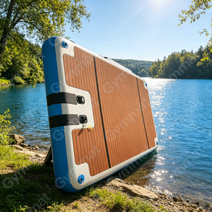 Plataforma Flotante Modular <span class=keywords><strong>para</strong></span> Negocios <span class=keywords><strong>de</strong></span> Alquiler, Plataforma <span class=keywords><strong>de</strong></span> Natación, Plataforma Flotante Inflable, Isla Flotante <span class=keywords><strong>para</strong></span> Diversión Acuática Familiar - Product Image 3