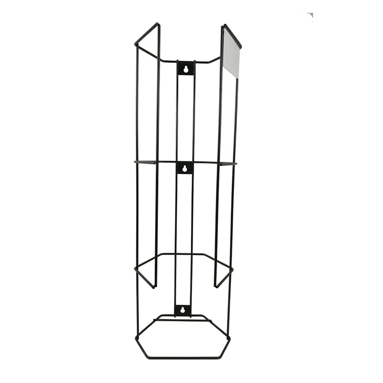 Support de basket-Ball mural en fil métallique, présentoir de rangement de balle, Design pour magasin de détail