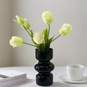 Tulipán Artificial de 5 Cabezas Simulado, Decoración para el Hogar, Flor Artificial para Hoteles, Restaurantes, Oficinas, Planta Artificial para Decoración del Hogar - Product Image 2