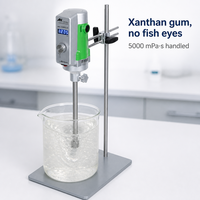 AD500S-H 500W Homogénéisateur, émulsifiant, dispersant et mélangeur numérique de laboratoire haute vitesse avec convertisseur de tension pour utilisation mondiale