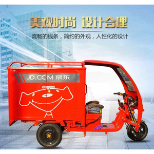 รถสามล้อบรรทุกไฟฟ้าแบบปิดท้าย รุ่น Best Express รับน้ำหนักได้ 300-400 กก. ประตูข้างคู่ - Product Image 3