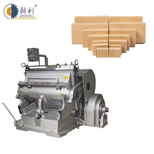 Papier-Stanz- und Rillmaschine Flachbett-Stanzmaschine Stanzpresse - Product Image 5