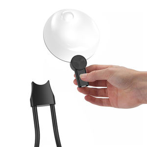 Lupa Redonda 3 en 1 Ergonómica <span class=keywords><strong>de</strong></span> Manos Libres con Vista Amplia y Clara <span class=keywords><strong>de</strong></span> Wufan |   Ideal para Reparación <span class=keywords><strong>de</strong></span> Electrónica y Verificación Detallada <span class=keywords><strong>de</strong></span> Documentos - Product Image 3
