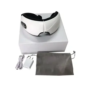 Multi-Freuency Electric Eye Massager 3 Modes Heated Eye Mask With Bluetooth Hot Compress