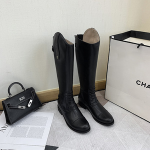 <span class=keywords><strong>Stivali</strong></span> da Equitazione da <span class=keywords><strong>Donna</strong></span> con Cerniera Posteriore <span class=keywords><strong>Stivali</strong></span> Alti con Tacco Largo Basso <span class=keywords><strong>Stivali</strong></span> da Cavaliere - Product Image 3