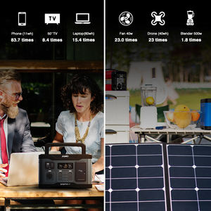 Station d'alimentation portable Senci 300w 600w 800w 1000w 1200w 1500w 2000w 3000 Watt Générateur d'énergie solaire - Product Image 5